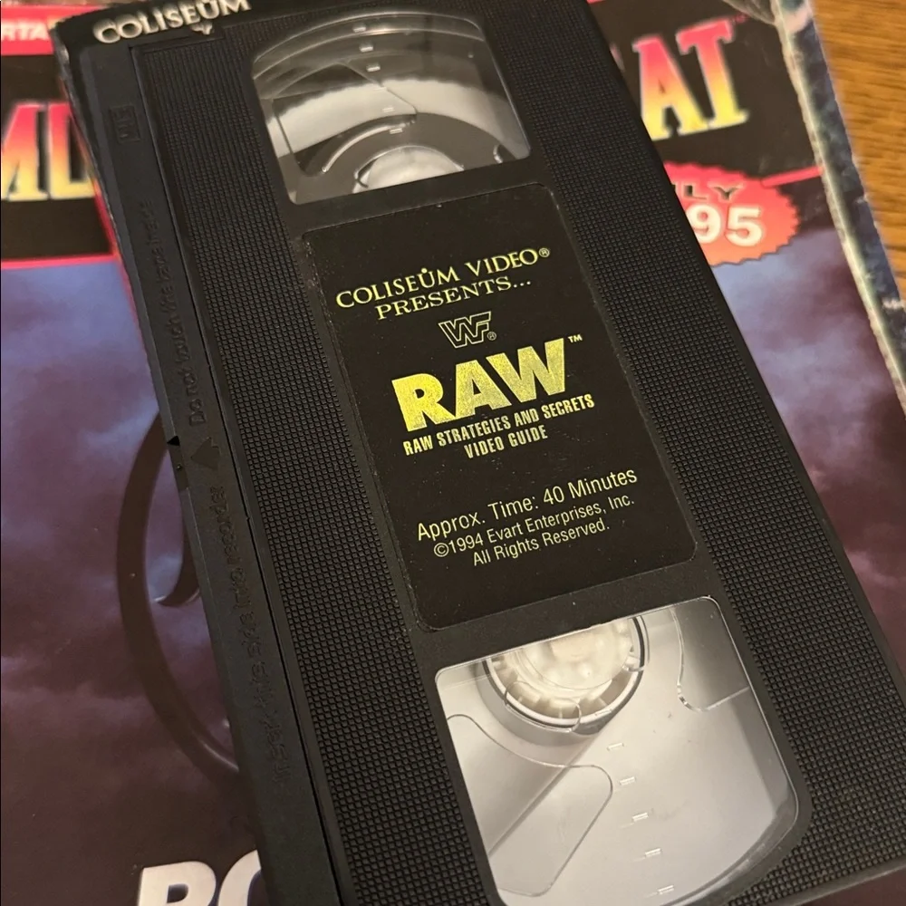 WWF Raw Strategies & Secrets Video Guide VHS